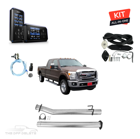 Ford Powerstroke 6.7 | Full Delete Kit (DPF/DEF/EGR) w/ SCT BDX Tuner | 2011-2019