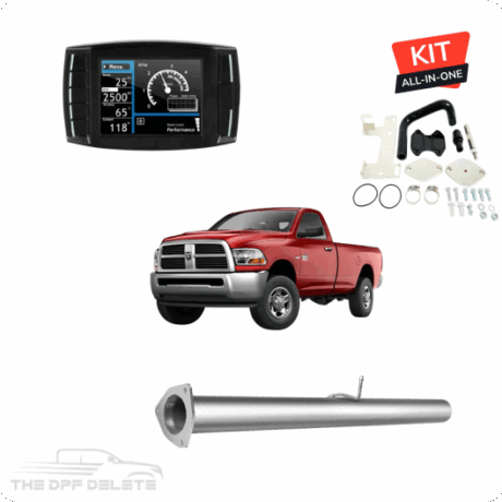 Full Delete Kit (DPF/DEF/EGR) w/ Mini Maxx V2 | Ram Cummins 6.7L | 2010-2012