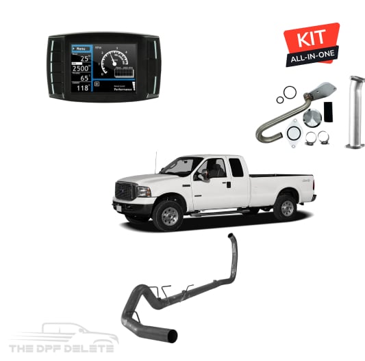 Full DPF/DEF/EGR Delete Kit w/ Mini Maxx Tuner | Ford Powerstroke 6.0L | 2003-2007