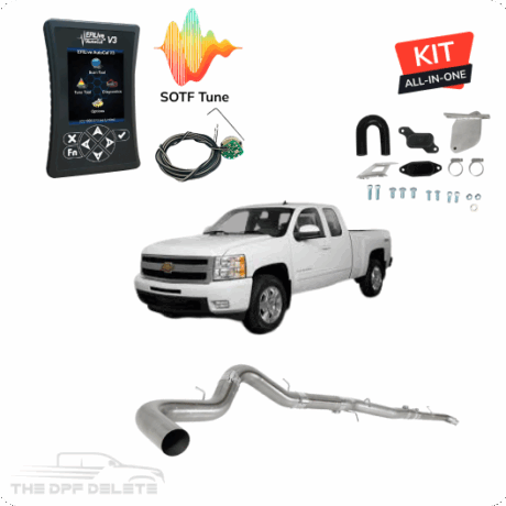 GM/Chevy Duramax 6.6L LMM | Full Delete Bundle (DPF/DEF/EGR) | 2007-2010