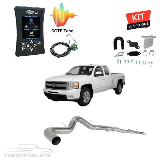GM/Chevy Duramax 6.6L LMM | Full Delete Bundle (DPF/DEF/EGR) | 2007-2010