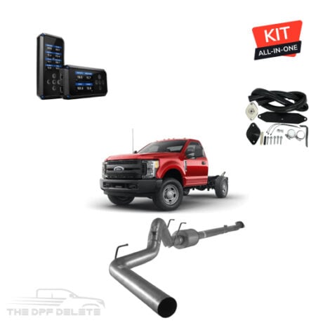 Full Delete Kit (DPF/DEF/EGR) w/ SCT BDX Tuner | Ford Powerstroke 6.7L Cab & Chassis | F350/F450/F550 | 2011-2019