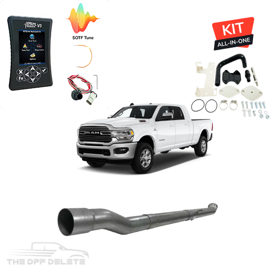Full Delete Kit (DPF/DEF/EGR) w/ EFI Live | Ram Cummins 6.7L | 2019-2021
