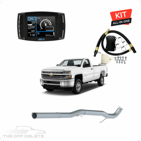 GM/Chevy Duramax 6.6L LML | Full Delete Kit (DPF/DEF/EGR) | 2015.5-2016
