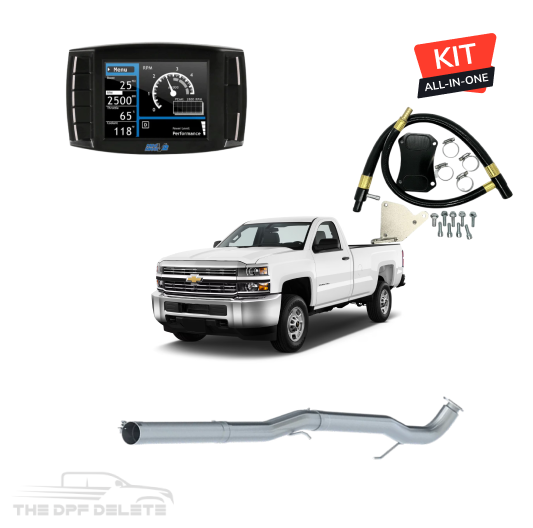 GM/Chevy Duramax 6.6L LML | Full Delete Bundle (DPF/DEF/EGR) | 2015.5-2016