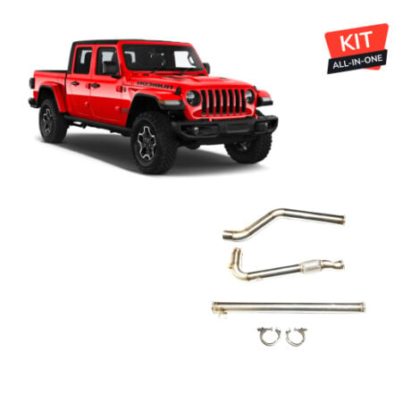 DPF Delete Kit | Jeep Gladiator EcoDiesel 3.0L | 2020-2023 /w Bench-Flash Delete Tuning