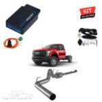 Ford Powerstroke 6.7L F350/F450/F550 Cab & Chassis | Full Delete Kit (DPF/DEF/EGR) w/ EZ Lynk Tuner | 2017-2019