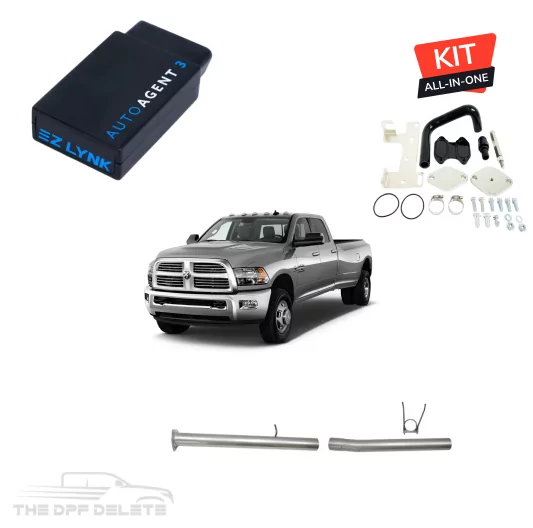 Full Delete Kit (DPF/DEF/EGR) w/ Exhaust | Ram 2500 & 3500 Cummins 6.7L | 2013-2018