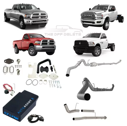 Full Delete Kit DPF/DEF/EGR | RAM Cummins 6.7L | 2010-2021
