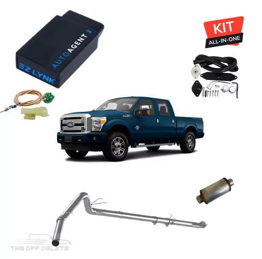 Full Delete Kit (DPF/DEF/EGR) w/ EZ Lynk Tuner | Ford Powerstroke 6.7L | 2011-2019