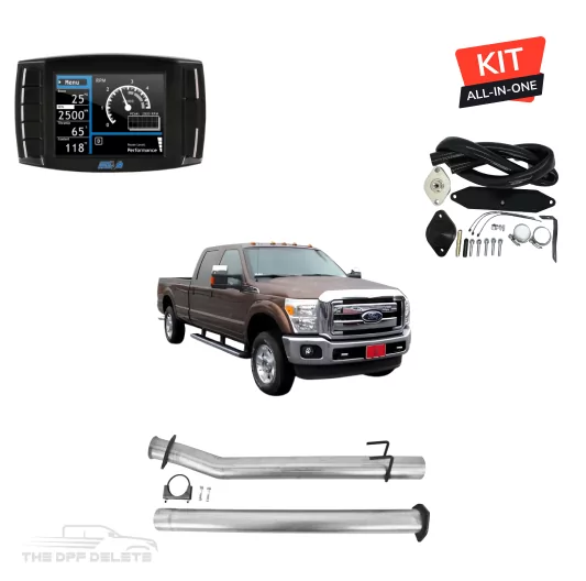Ford Powerstroke 6.7L | Full Delete Kit (DPF/DEF/EGR) w/ Mini Maxx Tuner | F250/F350/F450 2011-2019